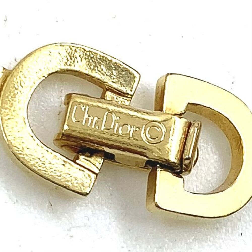 Christian Dior CD Logo Chain Bracelet Gold - Picture 5 of 6